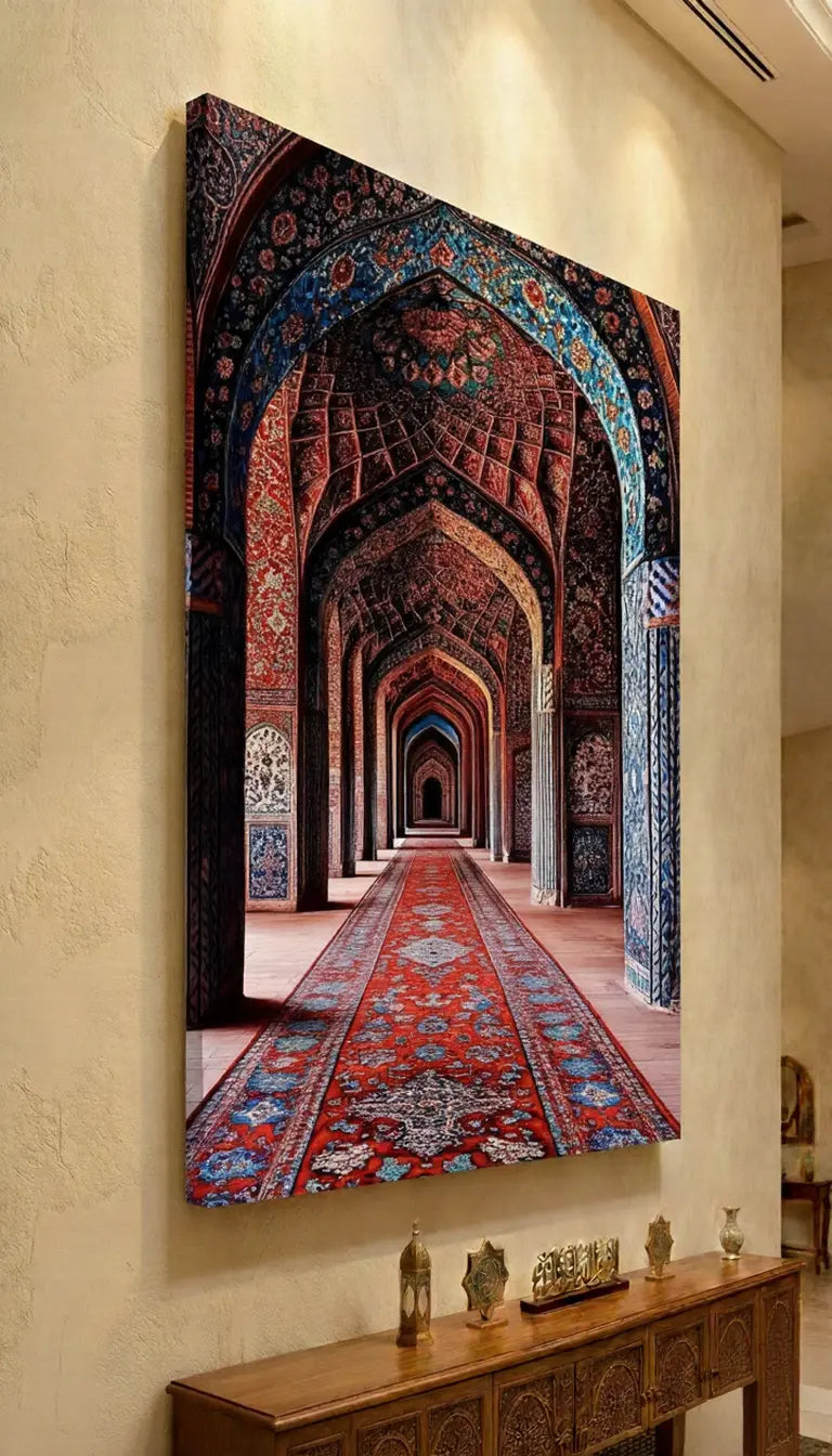 Islamic Persian Style Mosque Hallway Wall Art #SP001