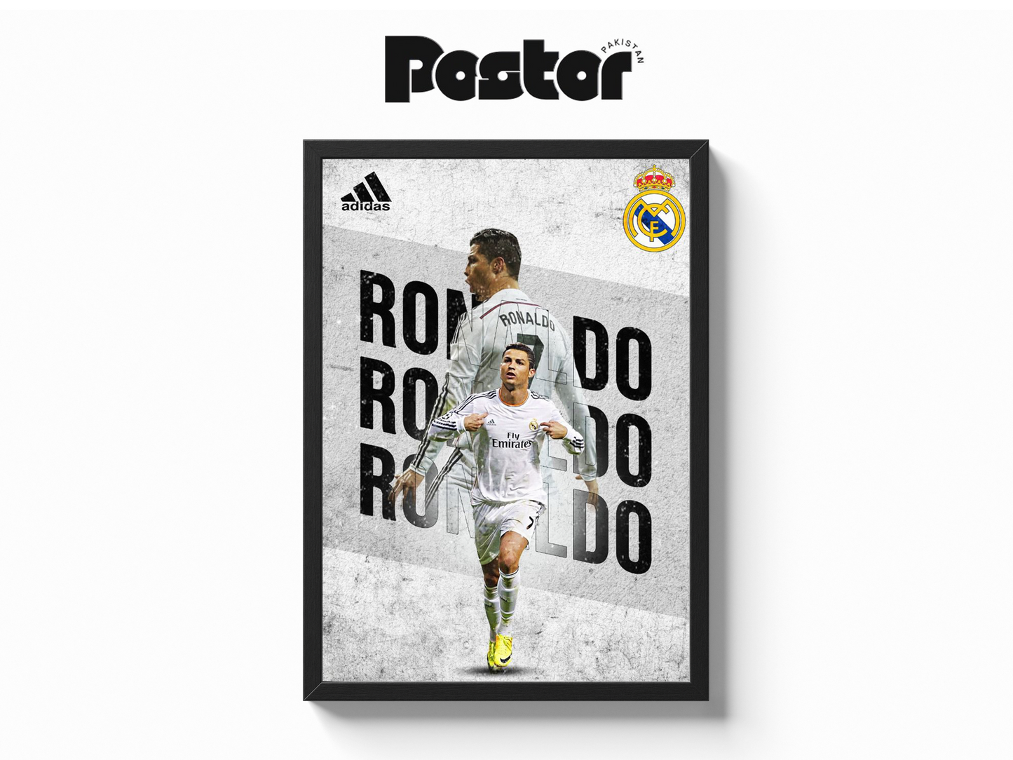 Cristiano Ronaldo Juventus Poster - CR7 Superstar Edition - #P004