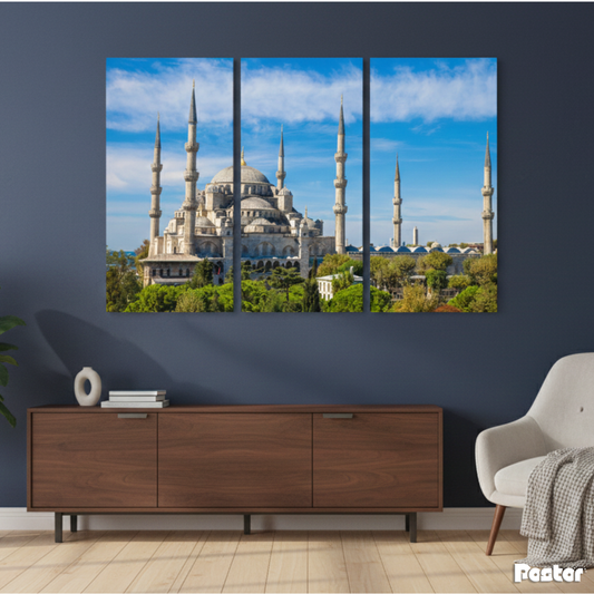 The Sultan’s Horizon - 3 Panel Wall Art - #3SA001