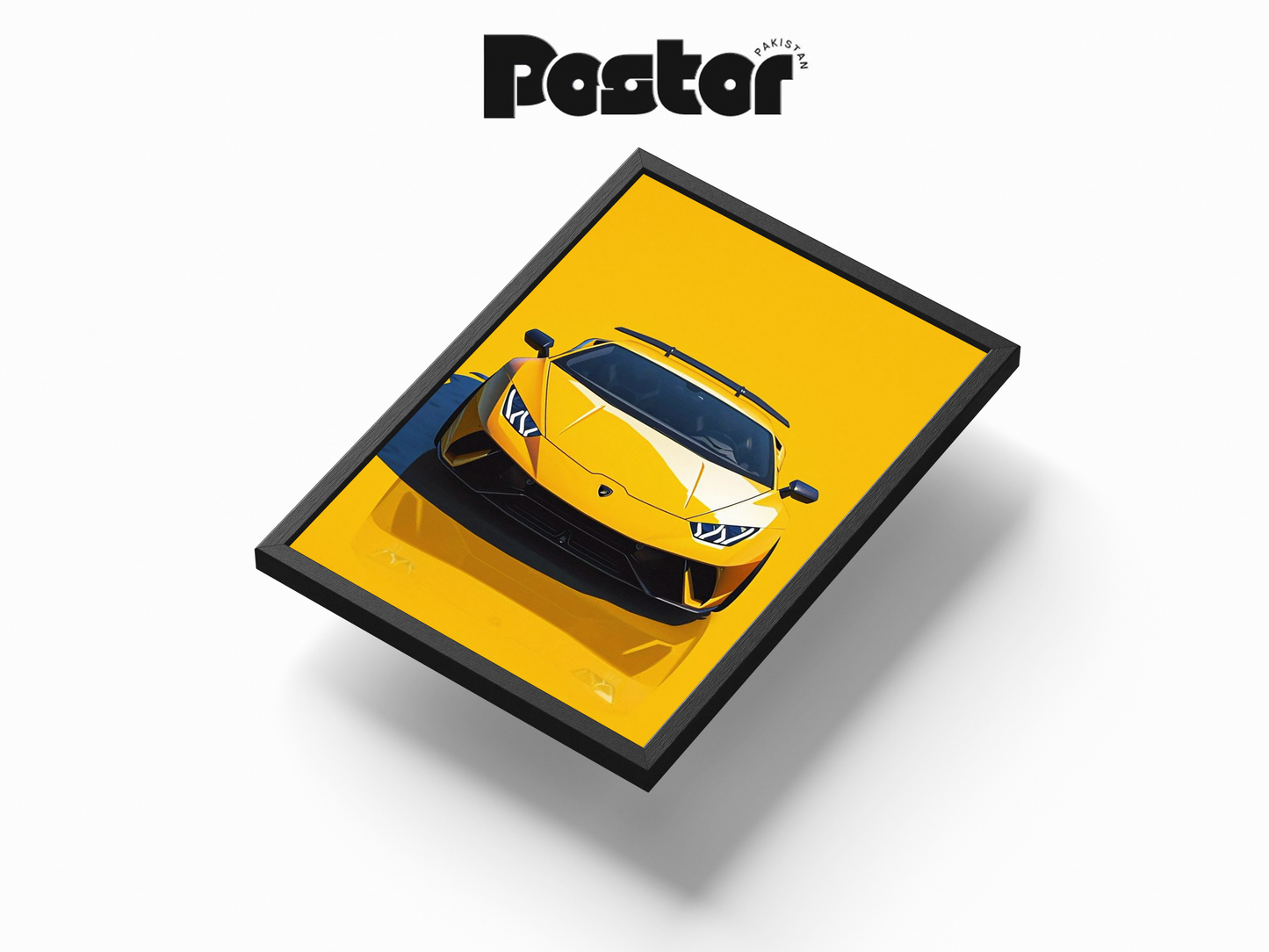 Lamborghini Huracán Evo Framed Art Poster - #P027