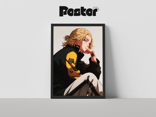 Tokyo Revengers Mikey Anime Framed Poster - #P031