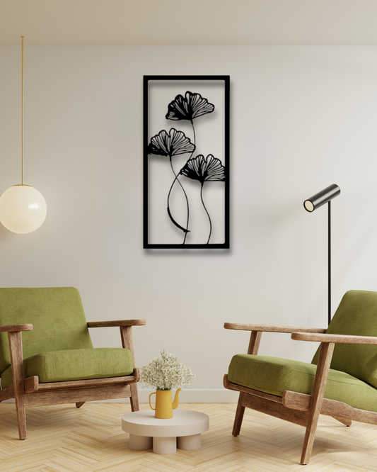 Flower Acrylic Large Size Wall art - #A001