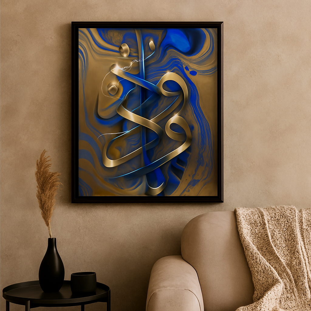 Modern Arabic Calligraphy Frame - #P111