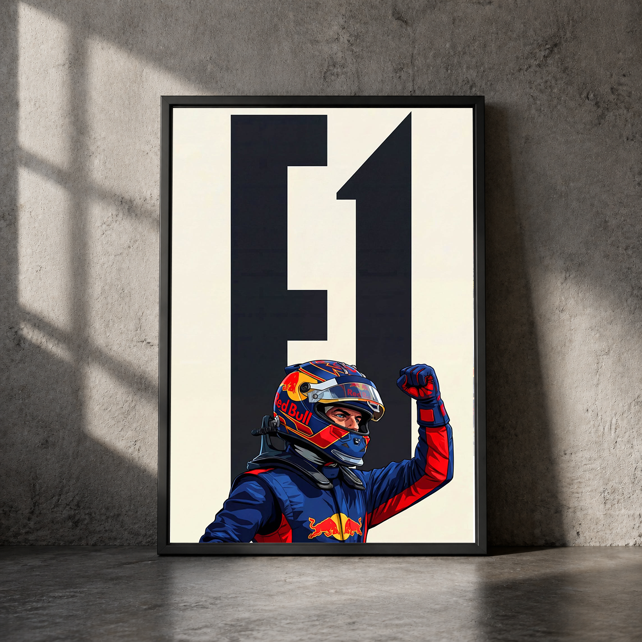 F1 Red Bull Racing Driver Victory Celebration