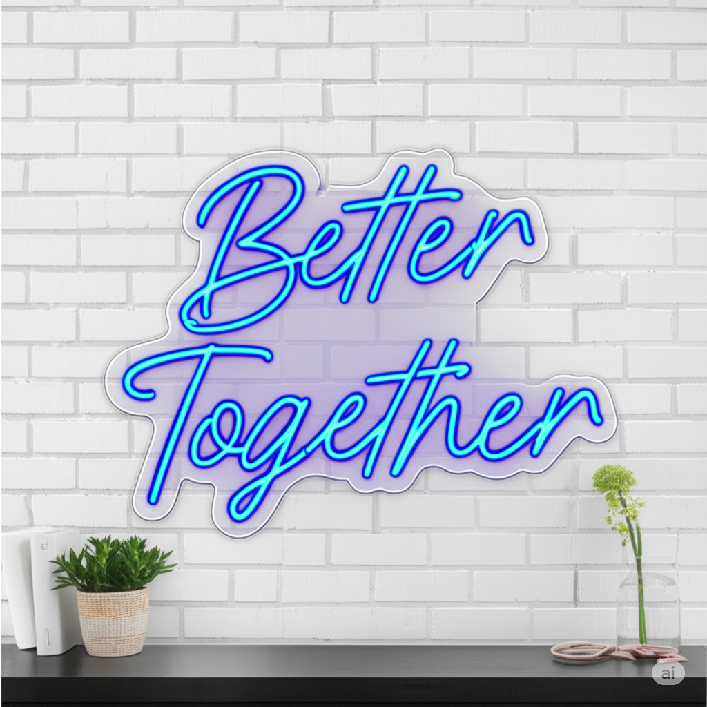 "Better Together" Neon Sign - #N001