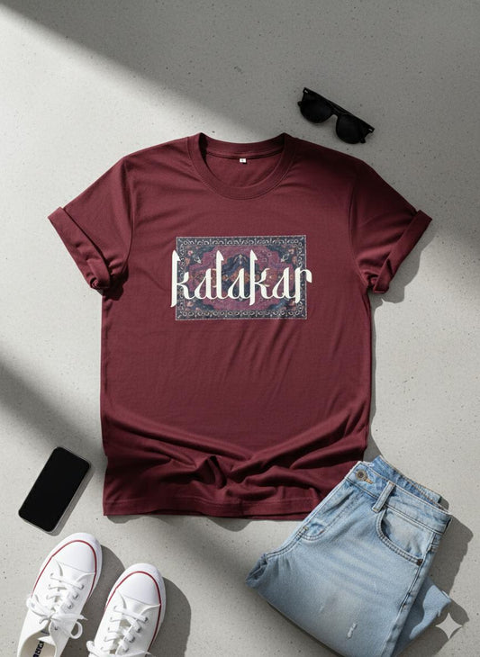 Oversized "Kalakar" T-Shirt