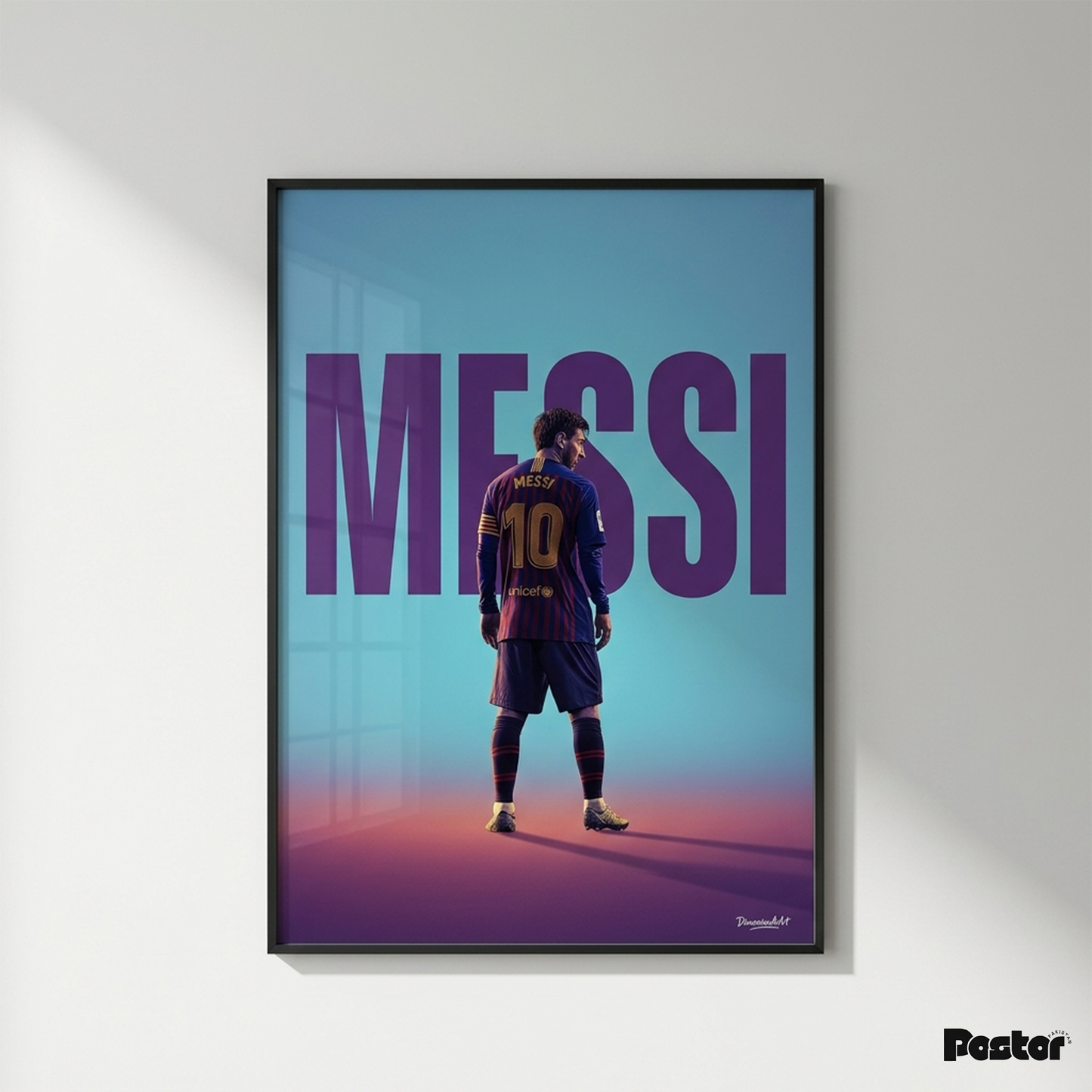 Lionel Messi No. 10 Back Profile