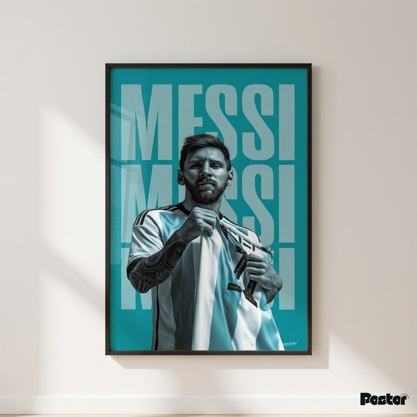 Lionel Messi Argentina Crest