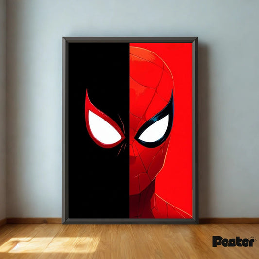 Spider-Man Miles Morales Split Framed Poster - #P082