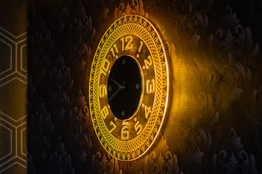 Premium Decorative Neon Clock #CL001